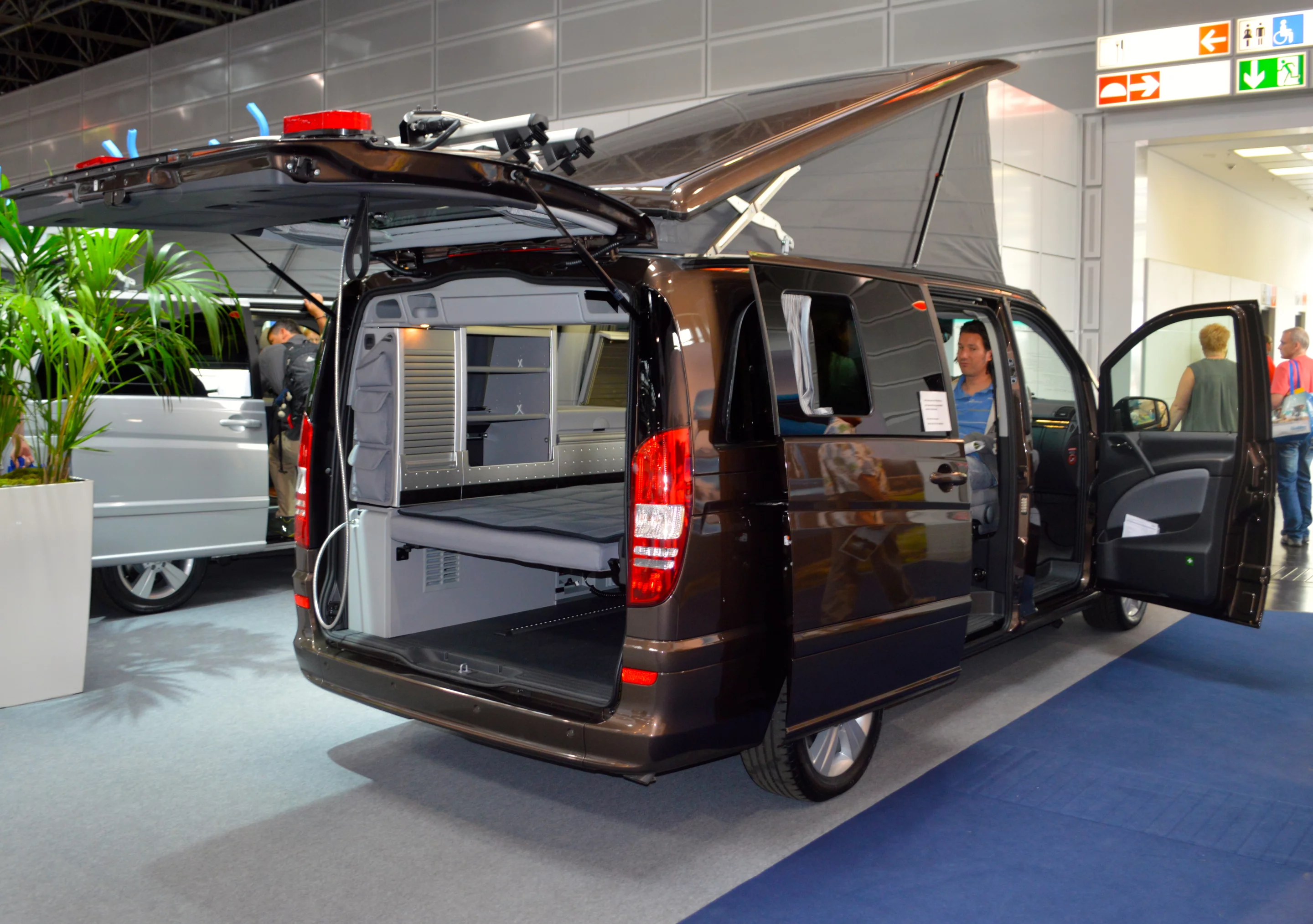Another Viano Marco Polo on display at Westfalia's booth