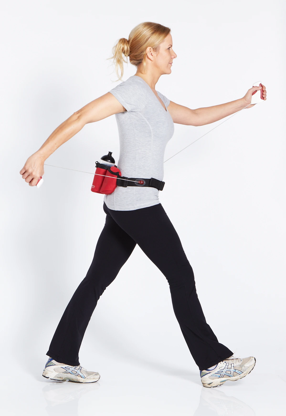 Get your arms more involved in the walk