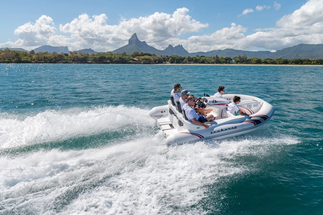 "It might be small, but it's an aggressive craft offering boating without limits," says Seakart