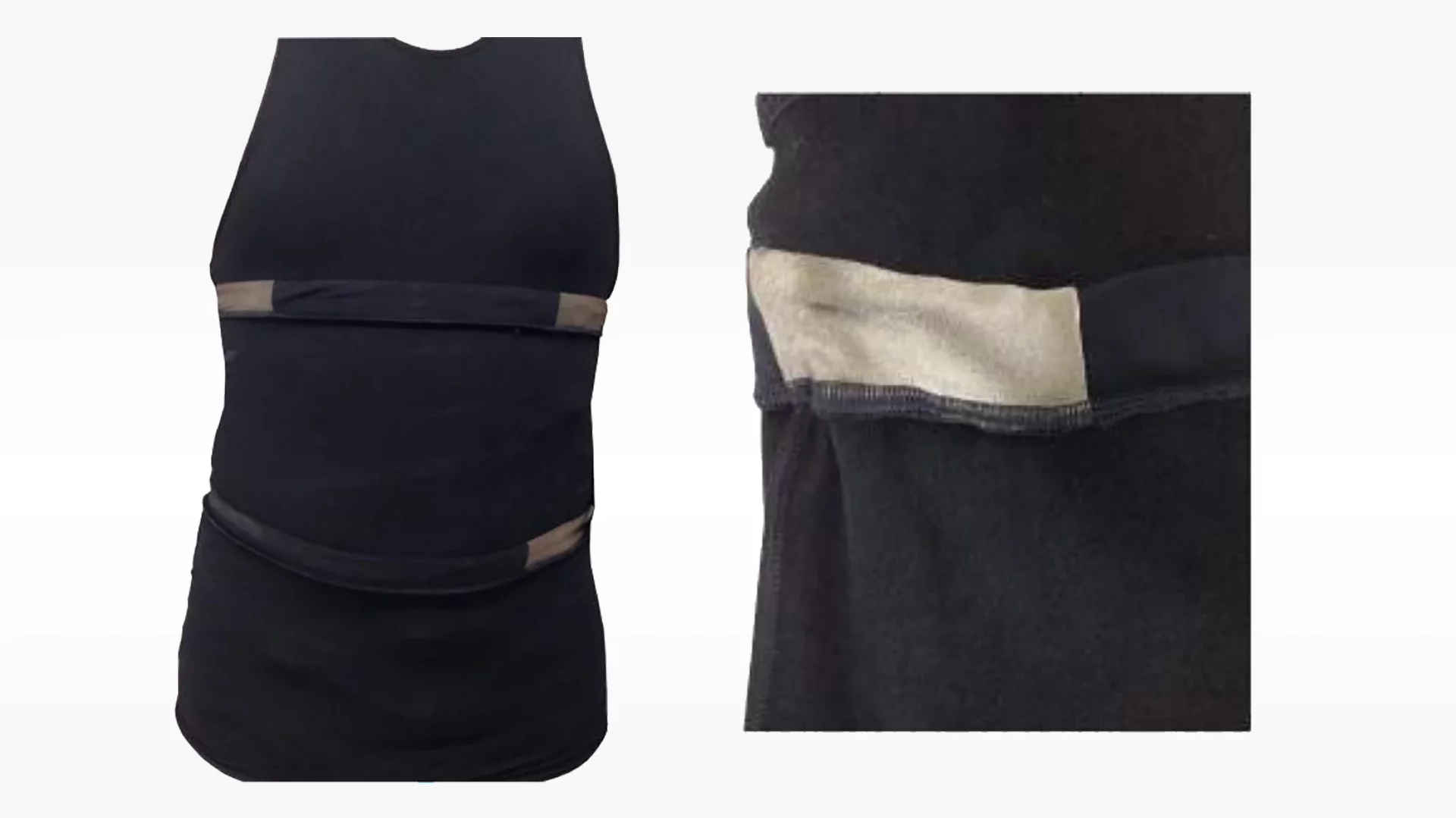 The sensors themselves are made of a silver-coated textile woven directly into the shirt, meaning they won’t get in the way during exercise