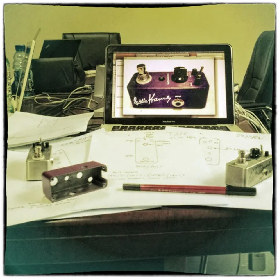 Working on an F-Pedal pre-production prototype