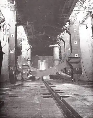 The Capture Vehicle in the moon pool