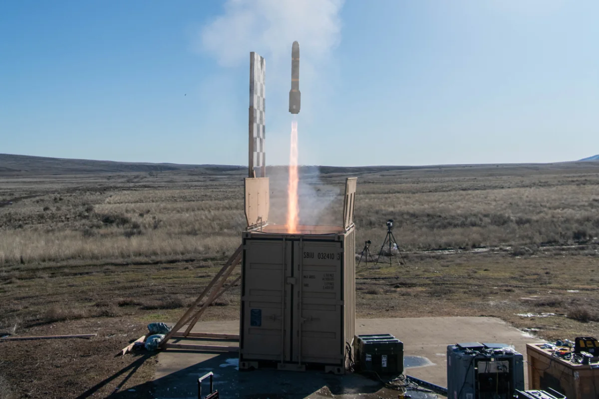 Container Rocket Launch Lockheed Martin GRIZZLY: Missile Launcher in a Container