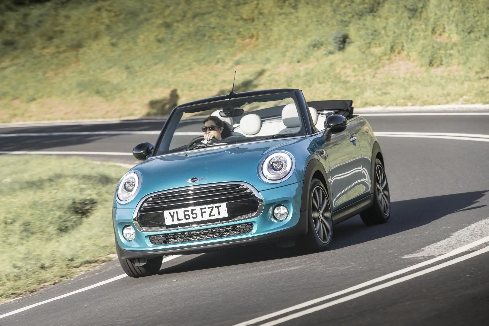 The new MINI Convertible is 98 mm (3.9 inches) longer, 44 mm (1.7 inches) wider, and 1 mm (0.04 inches) taller