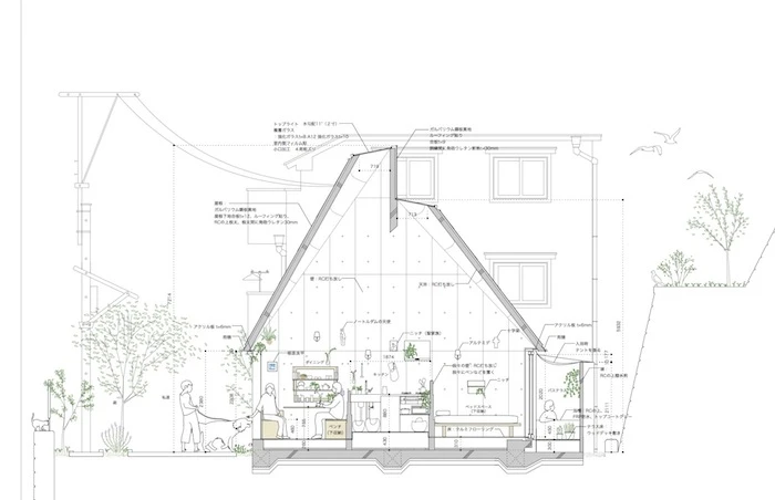 Love 2 House by Takeshi Hosaka Architects