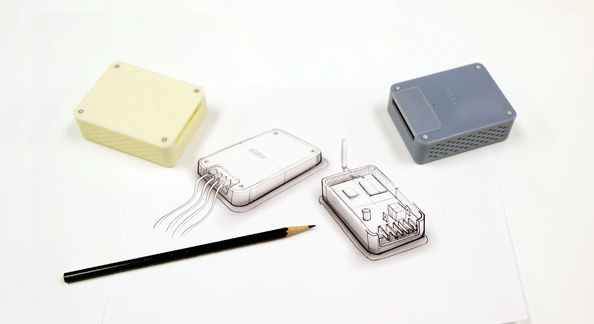 The development team is still working on the final designs for the outer casing