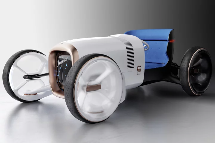 Vision Mercedes Simplex - a tribute to the first modern motor car, and the car that gave Mercedes its name