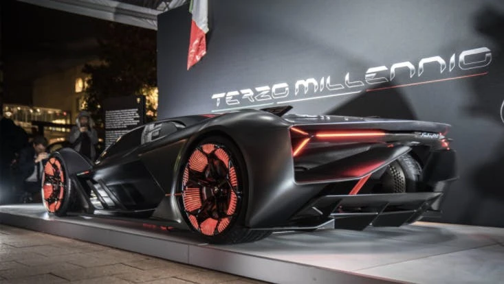 Lamborghini is working with several MIT departments toward developing the technologies to underpin a Terzo Millennio-style electric supercar