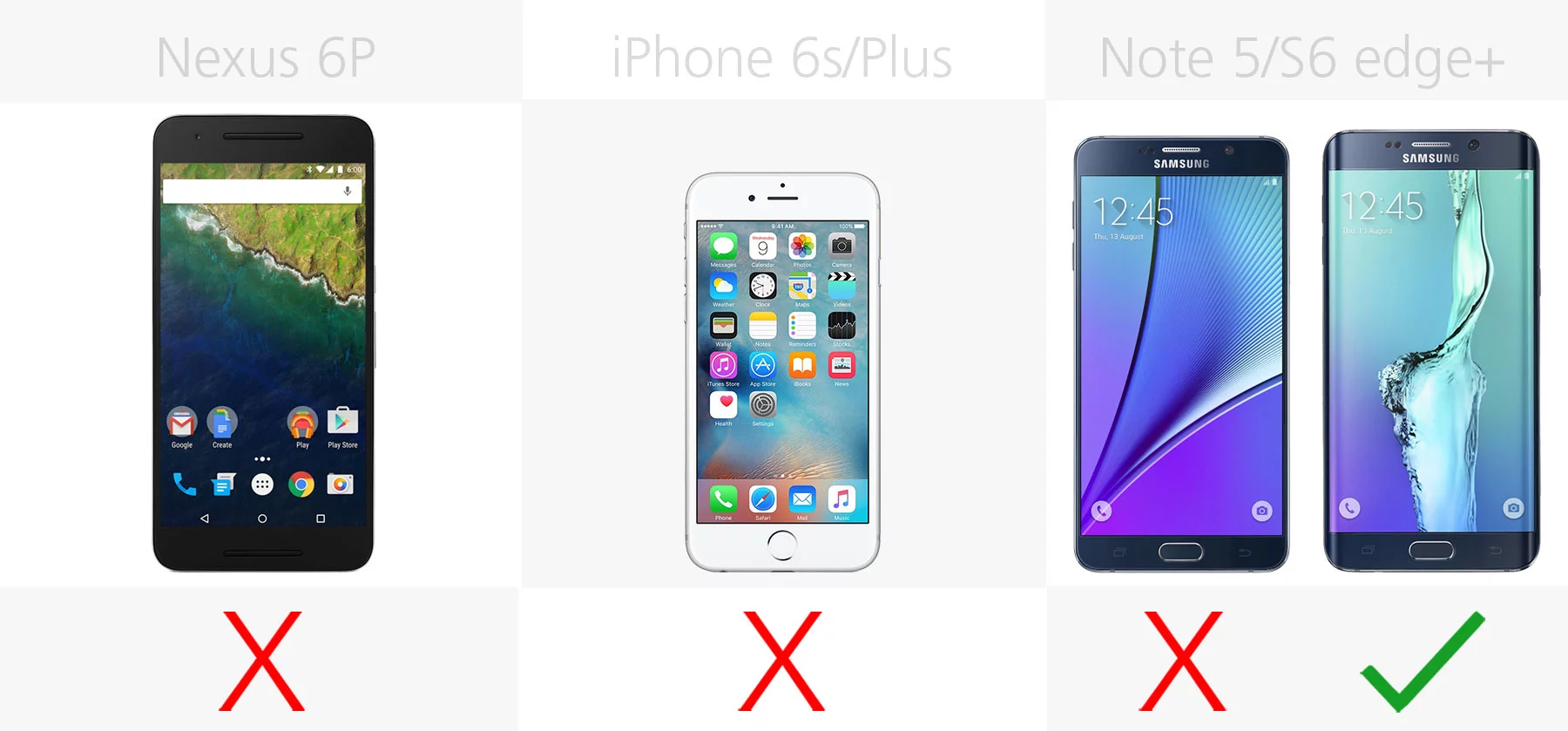 Curved display (row 1)