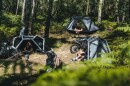 Motorcycle camping and surfing with the Exod Ark