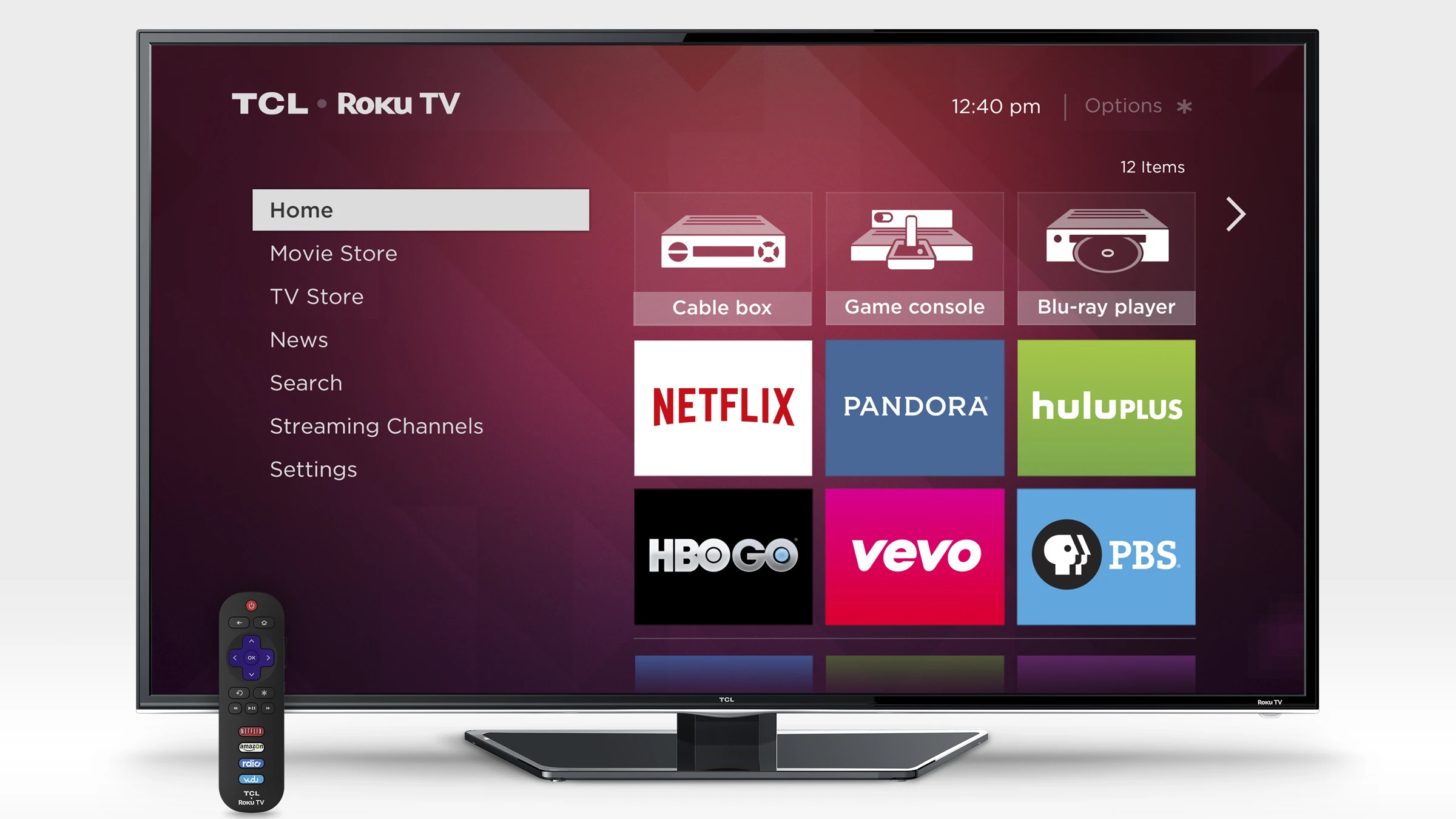 Roku TVs will be available in a range of sizes from 32 to 55 inches