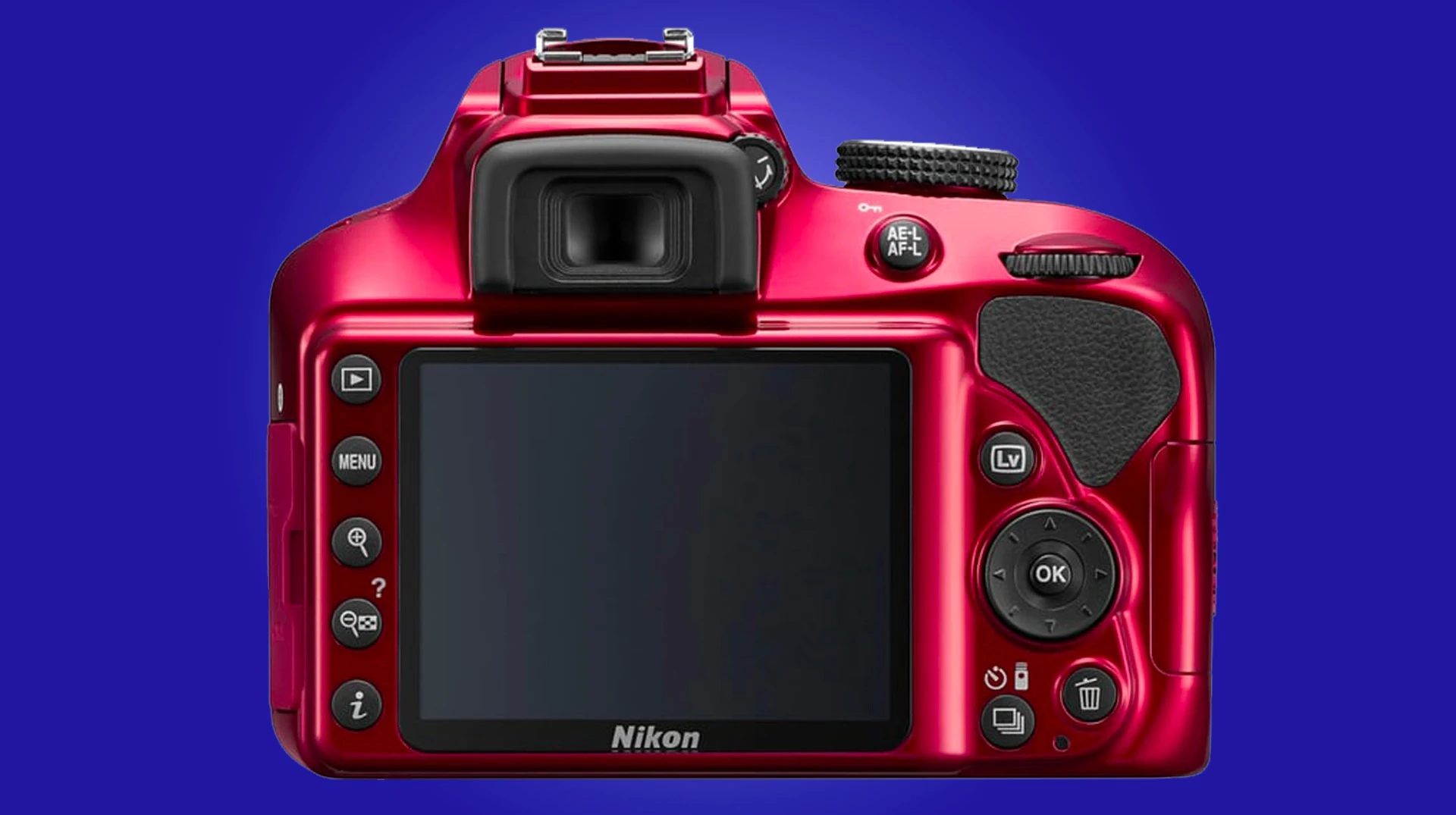 The entry-level Nikon D3400 DSLR comes in a number of color options