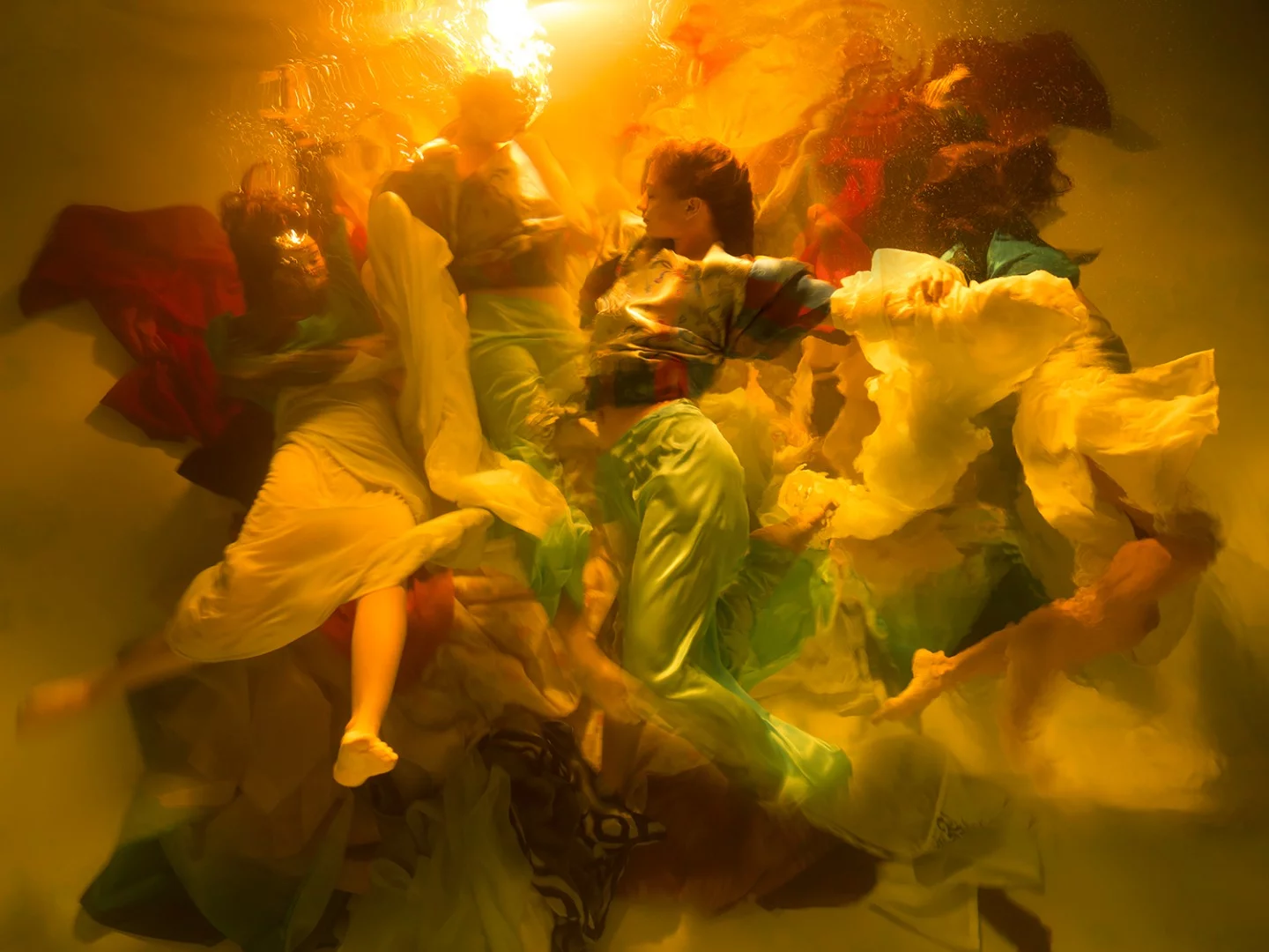 Overall Open Photographer of the Year, this image was shot underwater in Hawaii and is part of a collection called Muses