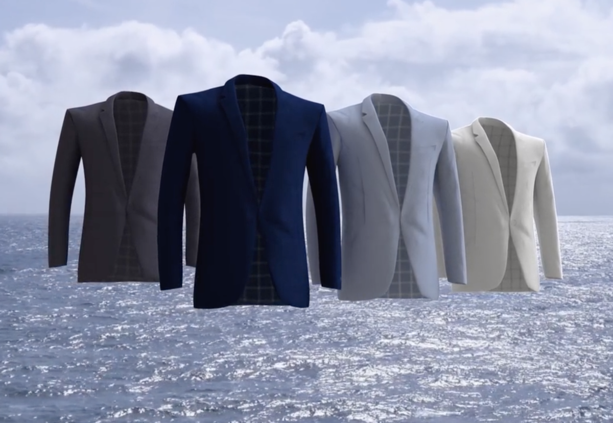 The AIR blazer comes in four stylish colors