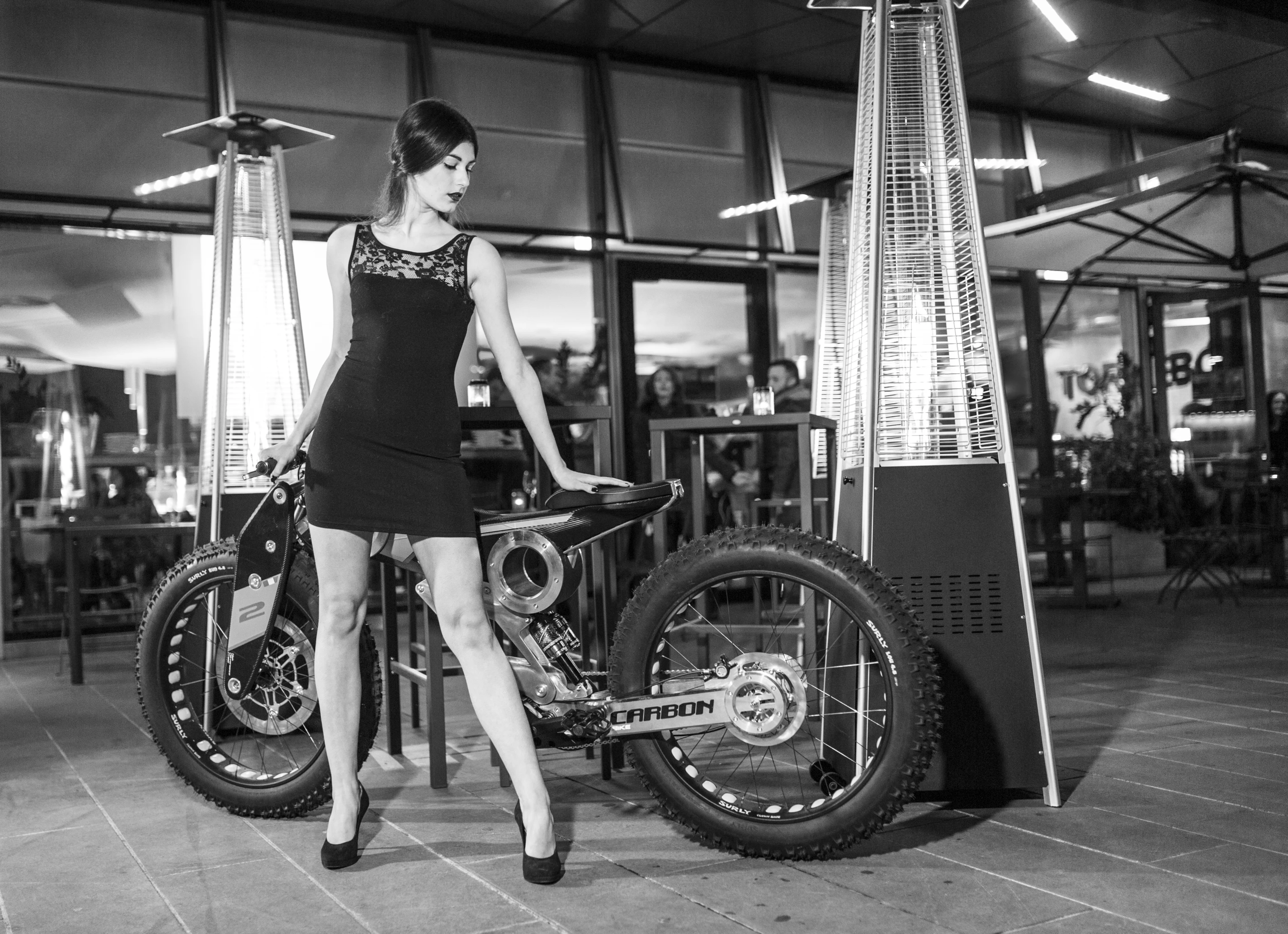 Styled like a motorcycle, powered like an e-bike