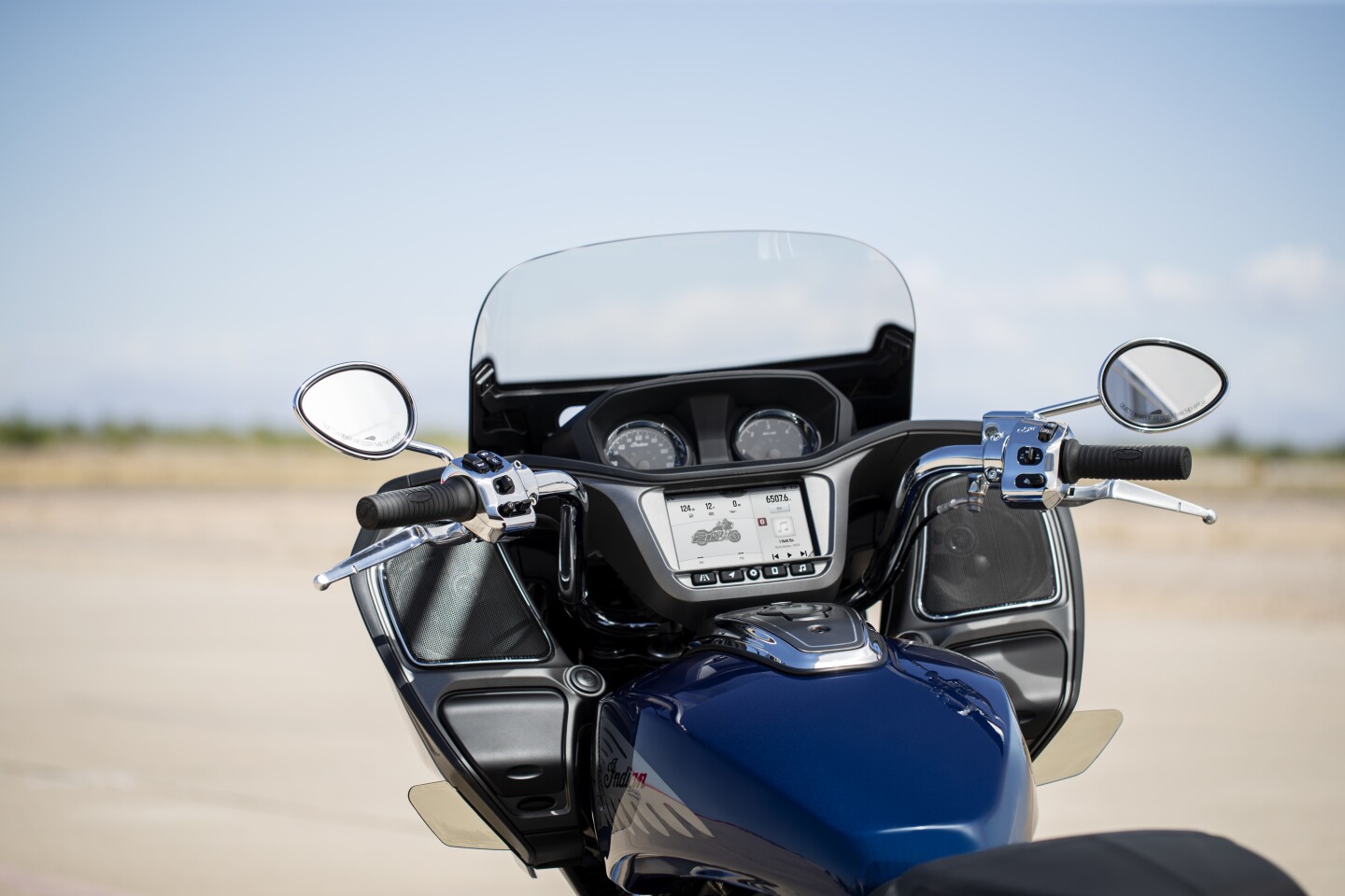 Dark Horse and Limited editions get built-in navigation with handy weather overlays