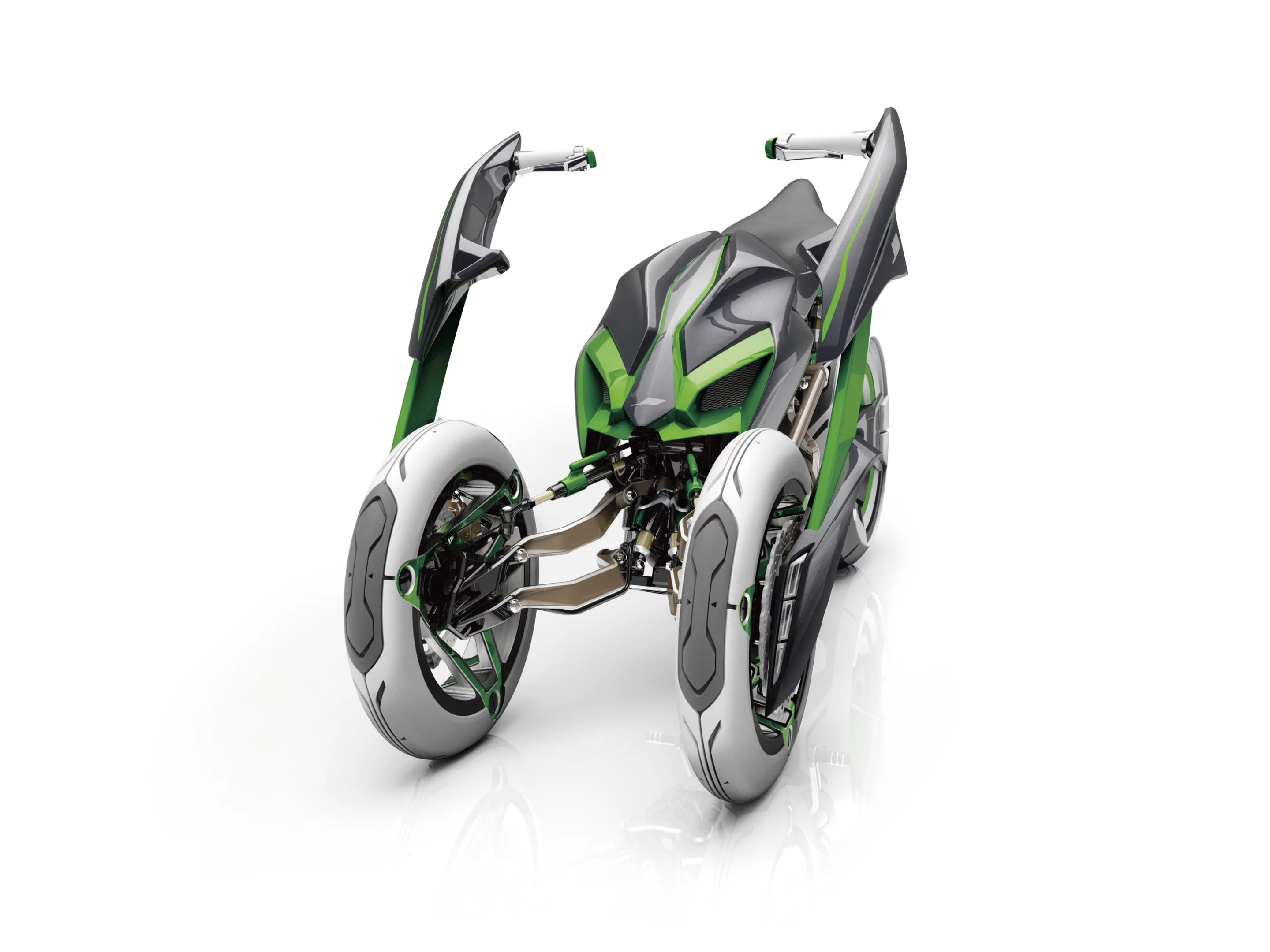 The Kawasaki J concept in Comfort mode