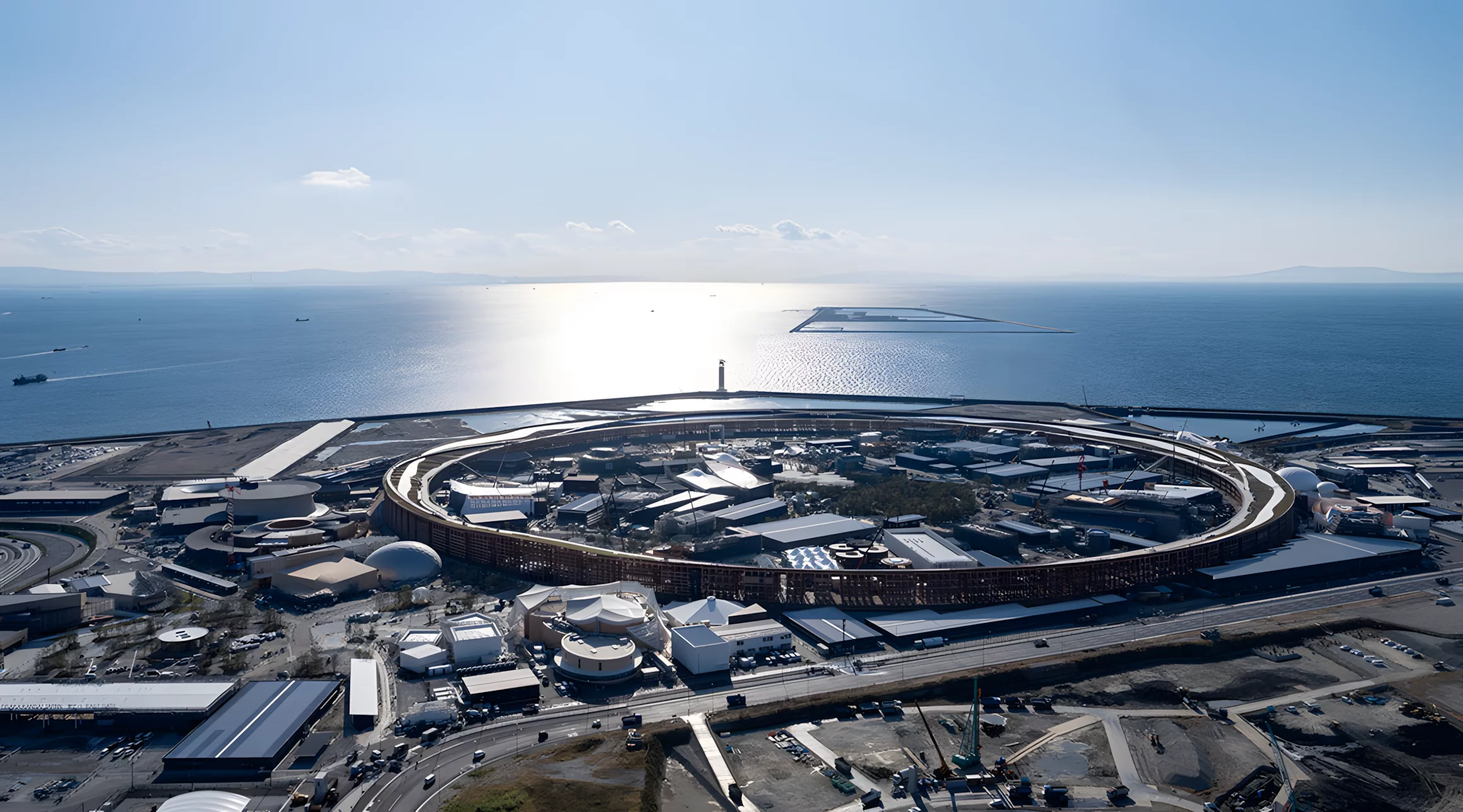 The Grand Ring has been created for the Osaka 2025 Expo event, which is currently underway in Osaka, Japan