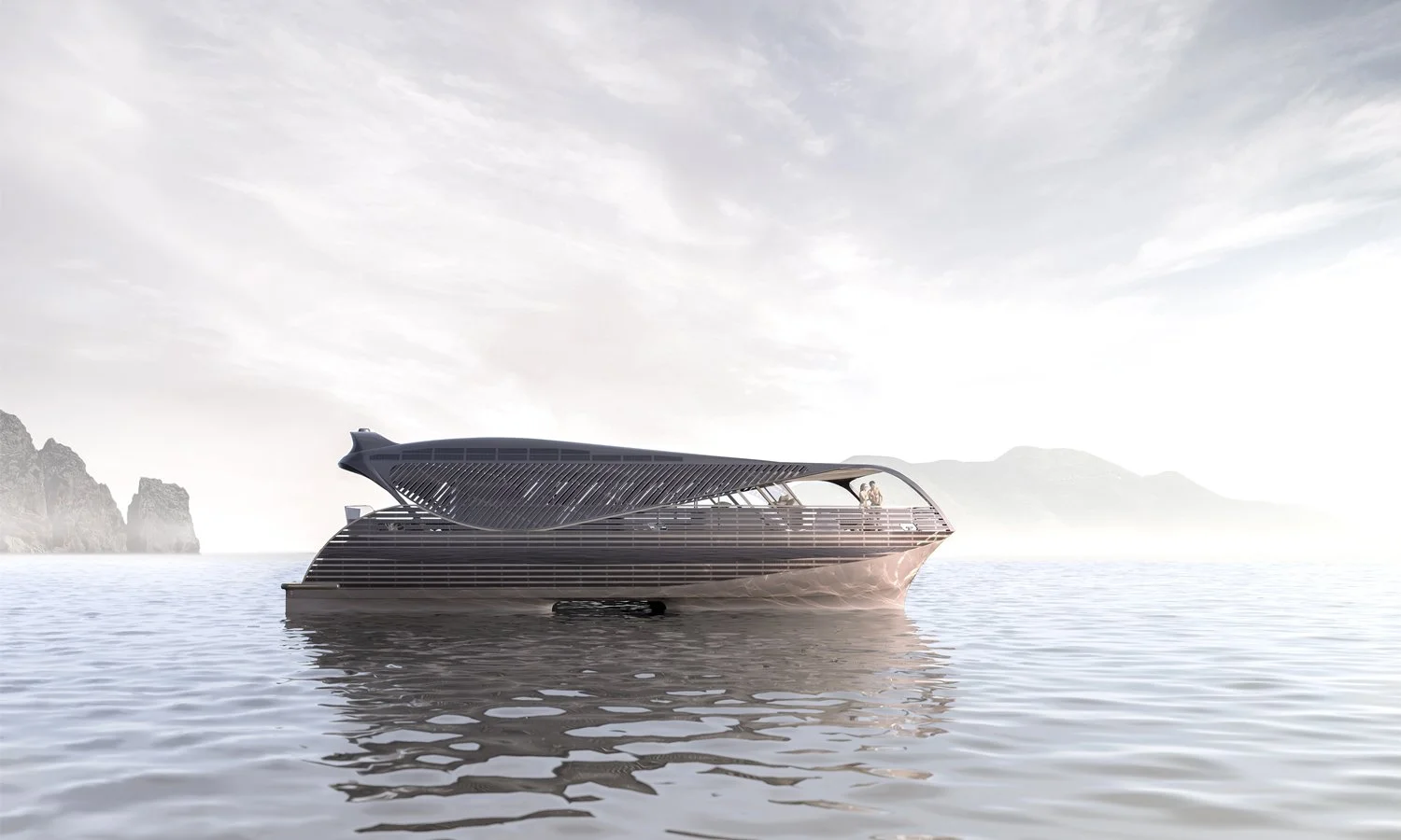 A quick top speed of 22 knots will run the battery down