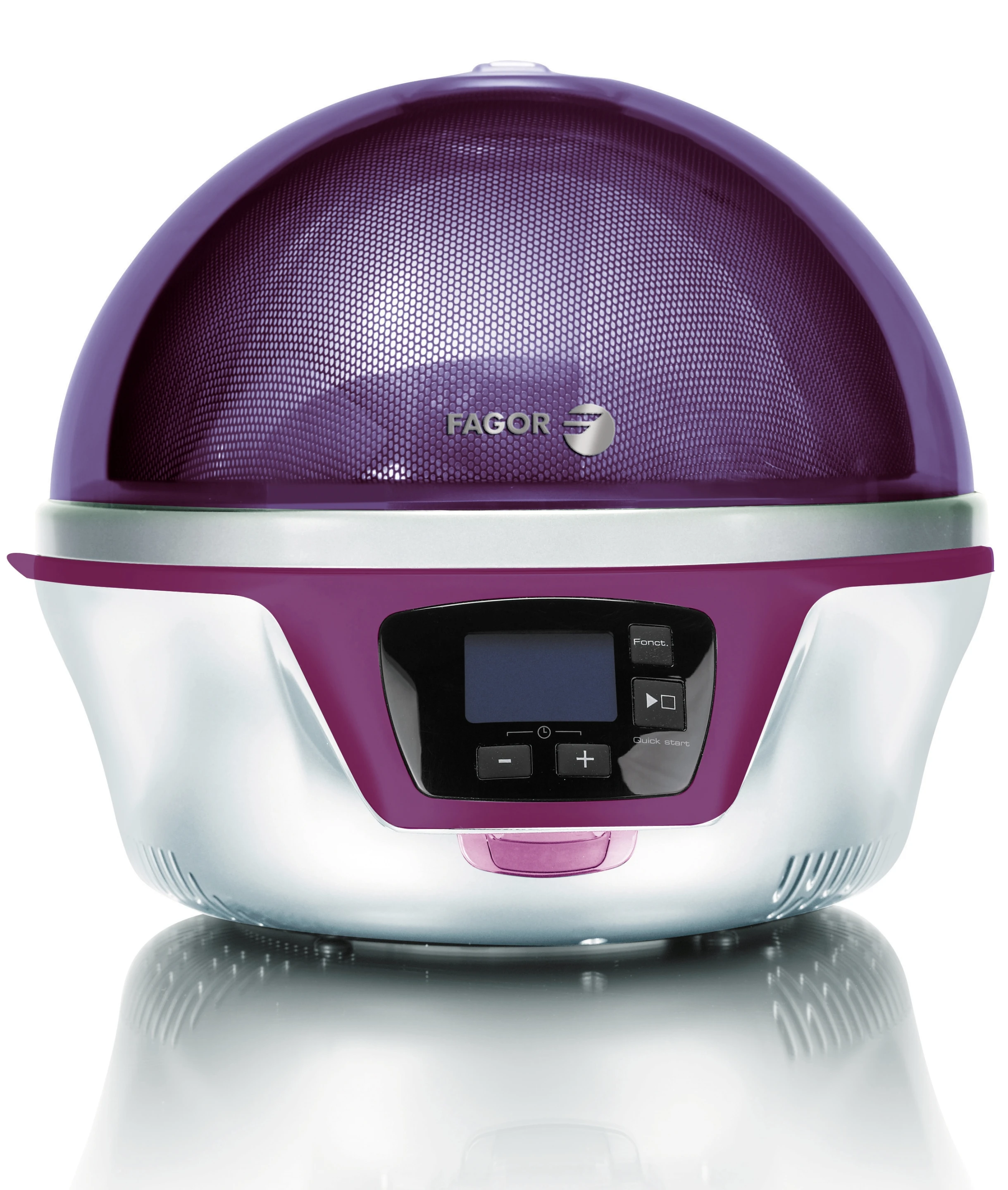 Spoutnik comes in bright colors, including Ultraviolet