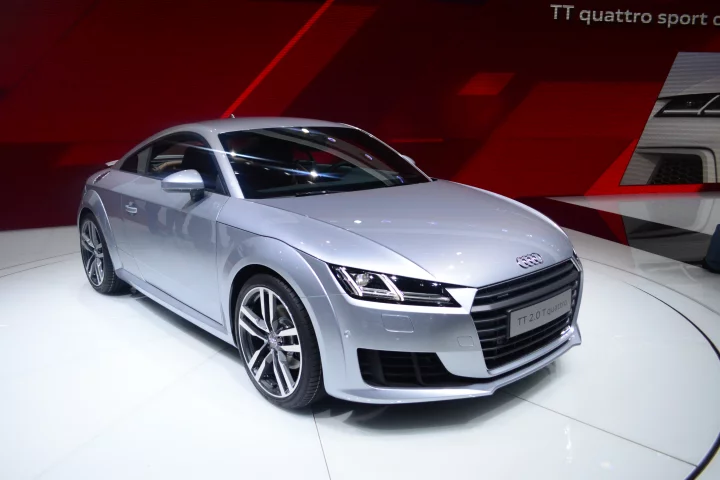 The new Audi TT at the Geneva Motor Show (Photo: CC Weiss/Gizmag)