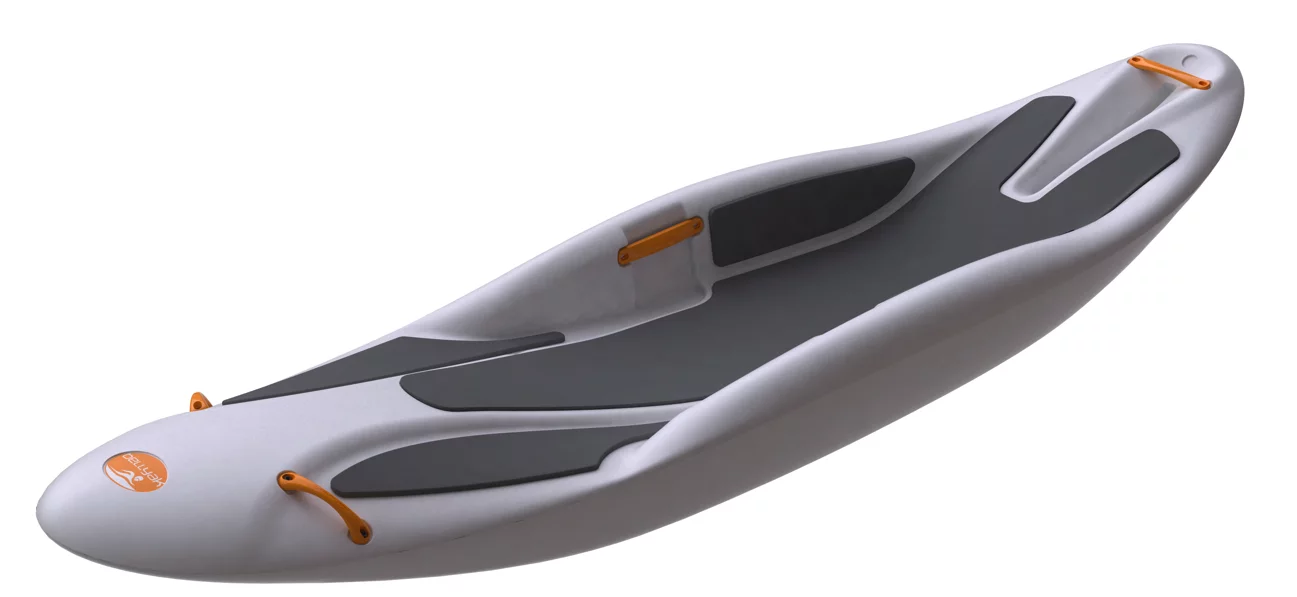 The Play is a play boat for surf and river aimed at experienced paddlers