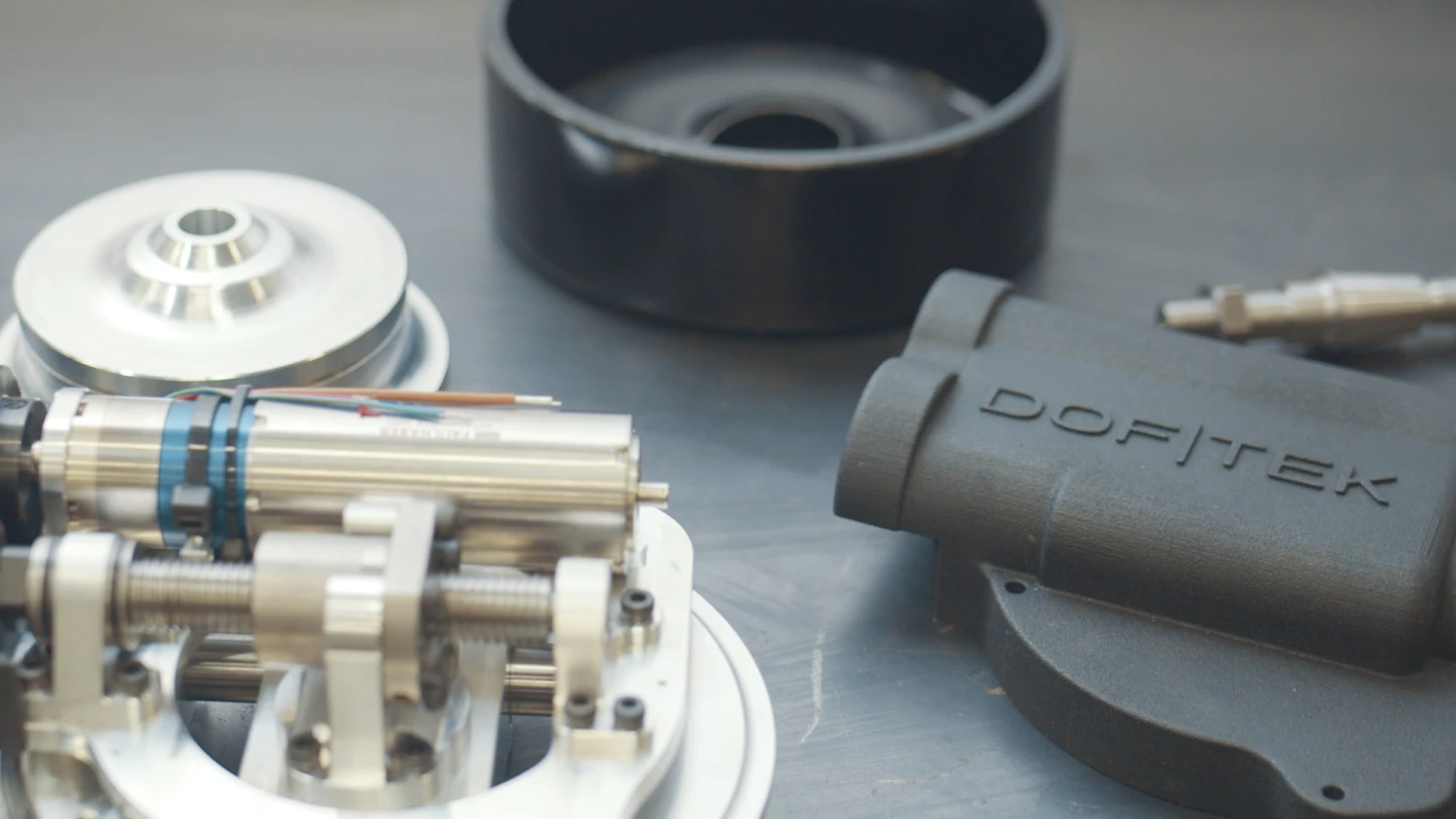 The DOFTEK AWAS only adds up to about 1 kg of weight per wheel