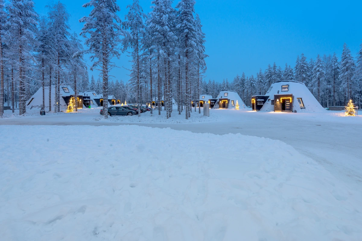 The Glass Resort provides the perfect setting to enjoy the aurora borealis