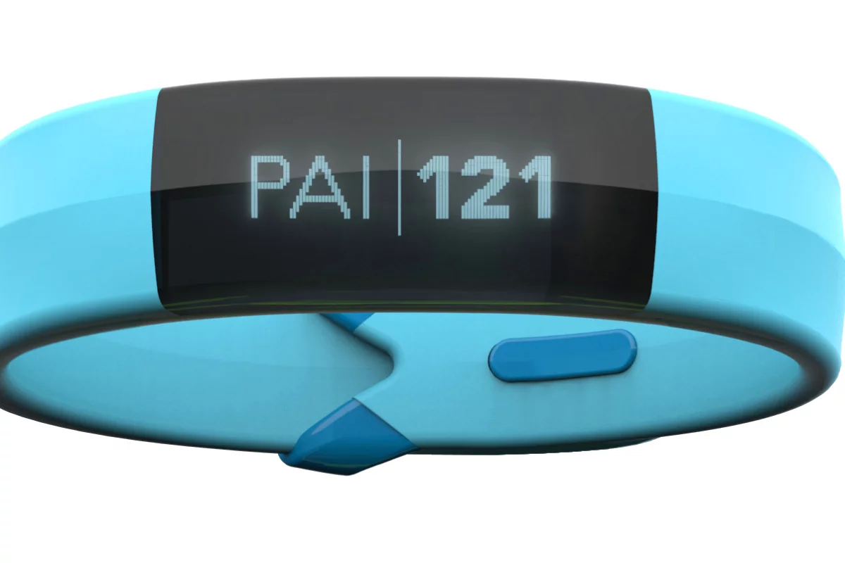 The Mio Slice activity tracker is able to display your Personal Activity Intelligence on your wrist