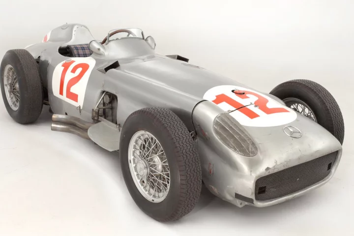 The Mercedes-Benz W196R sold this for £17.5 million on 12 July