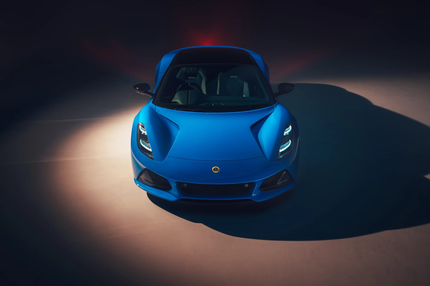 Like the Evija, the Emira has a set of vertical headlamps with LED blades