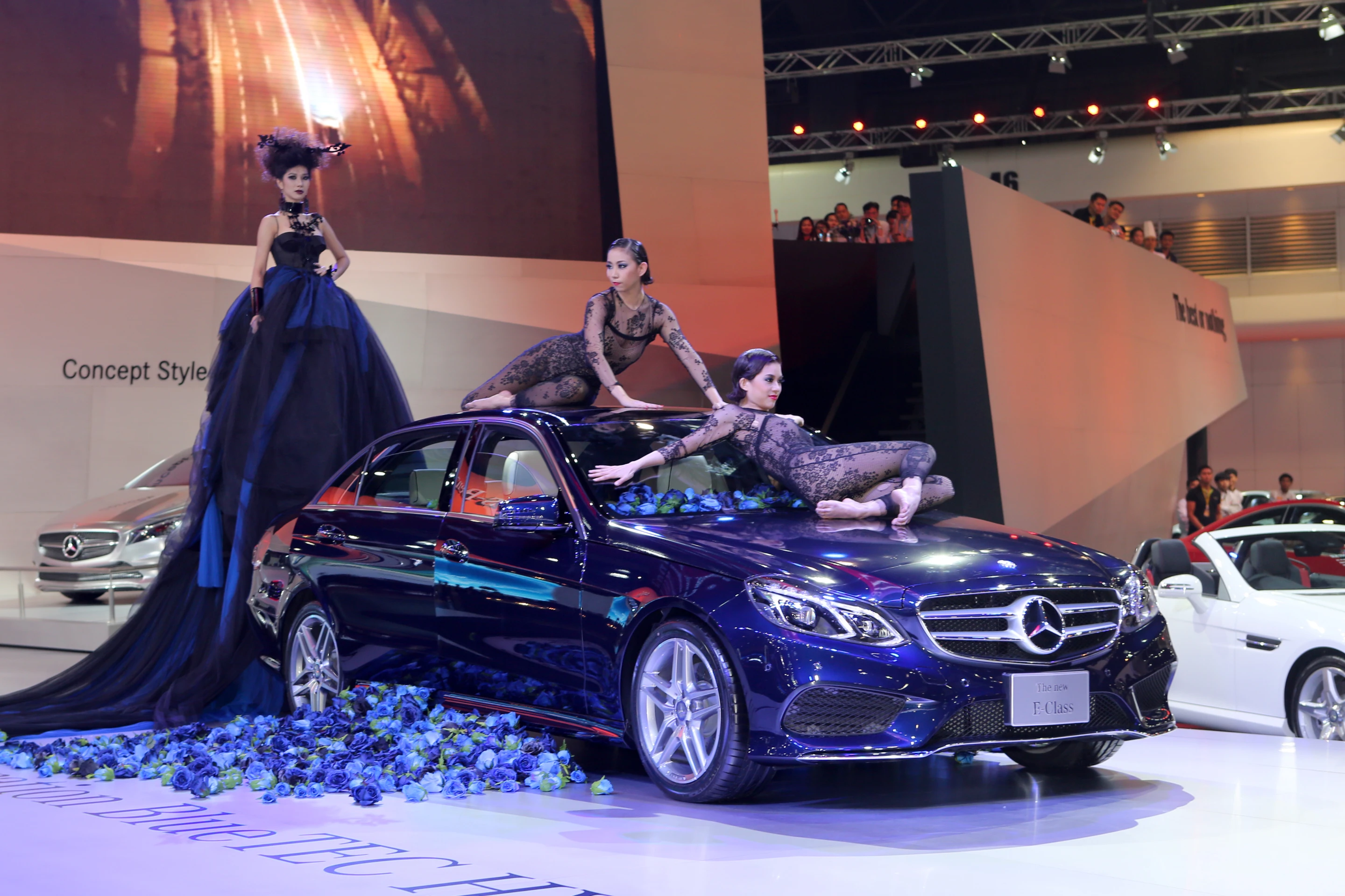Mercedes Bens stand, Bangkok International Motor Show, 2013 (Photo: Husna Namirembe/Gizmag)