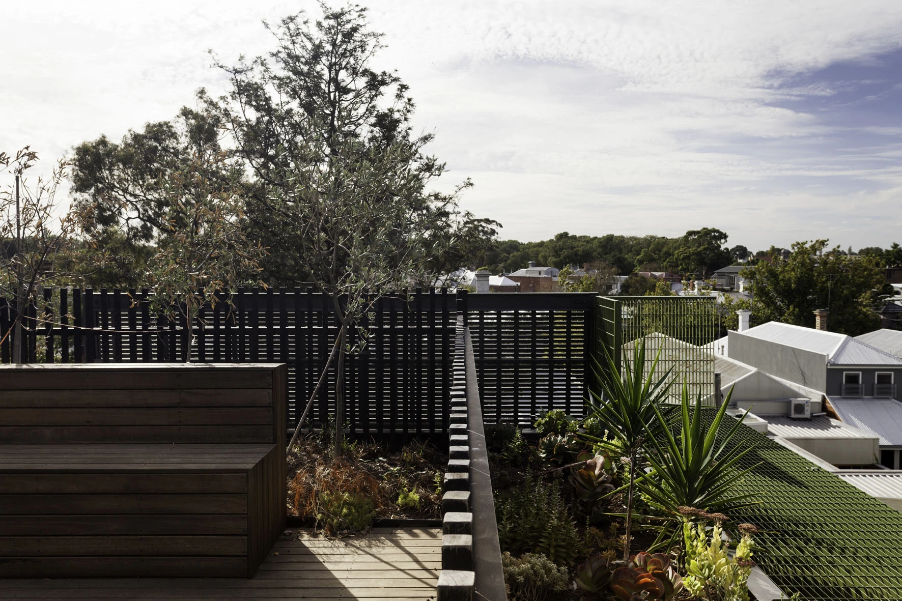 The property features large water tanks which store rainwater to be later heated with a solar heating system (Photo: Brilliant Creek)