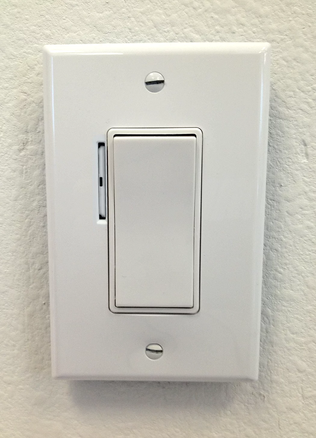 A wall switch equipped with the Imp