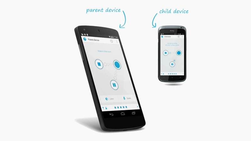Dormi is a baby monitor app for parents with two or more Android phones