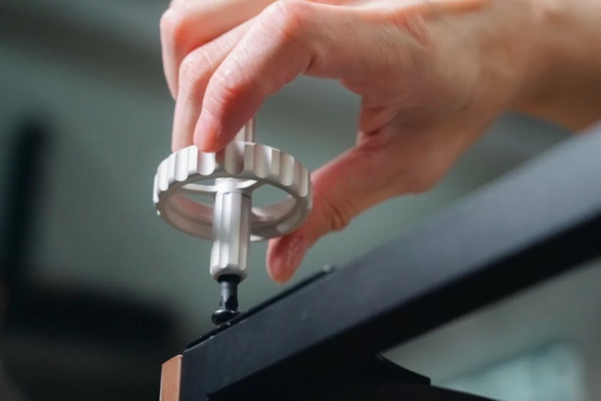 The Spinner Drive, with its wheel added for additional torque