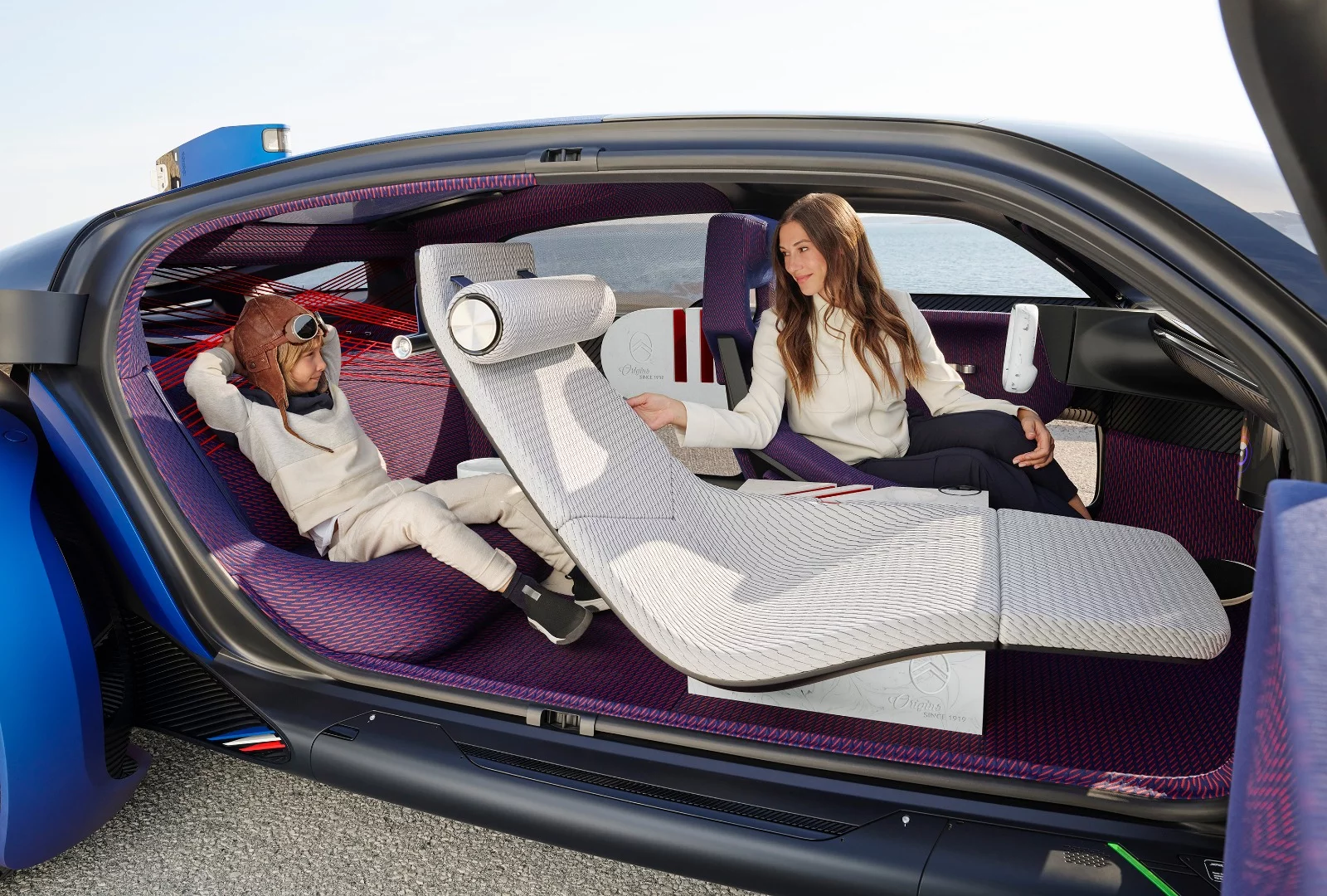 "I hope you've brought enough leather aviation caps for everyone, young man."