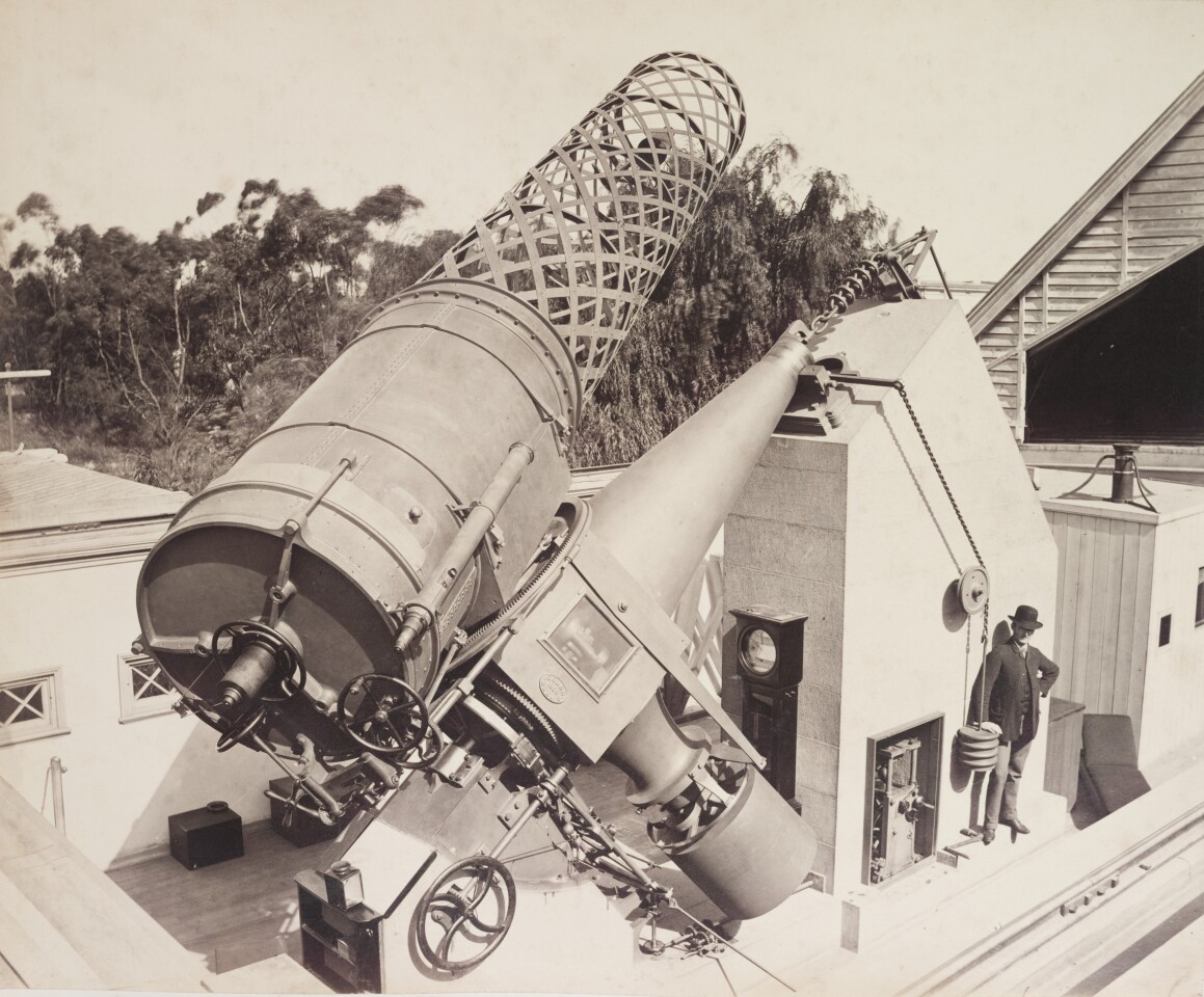 Great Melbourne Telescope at Melbourne Observatory, 1870s-1880s
