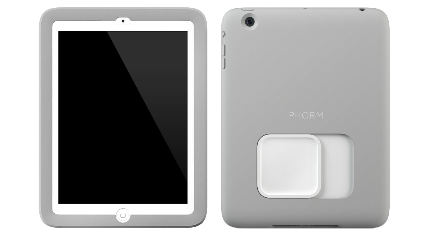 When a user wishes to type, they just move a slider on the back of the case