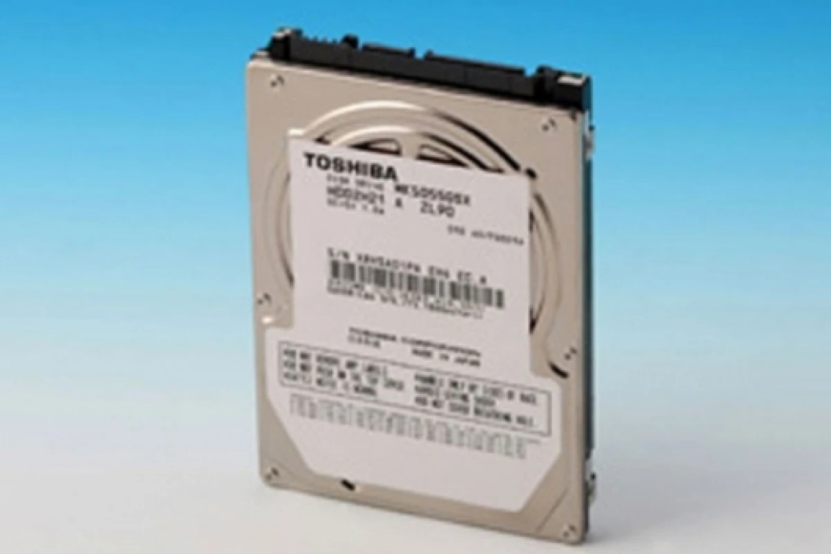 Toshiba's new 500GB 2.5-inch HDD