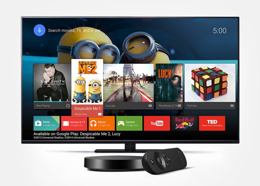 Apps on Android TV