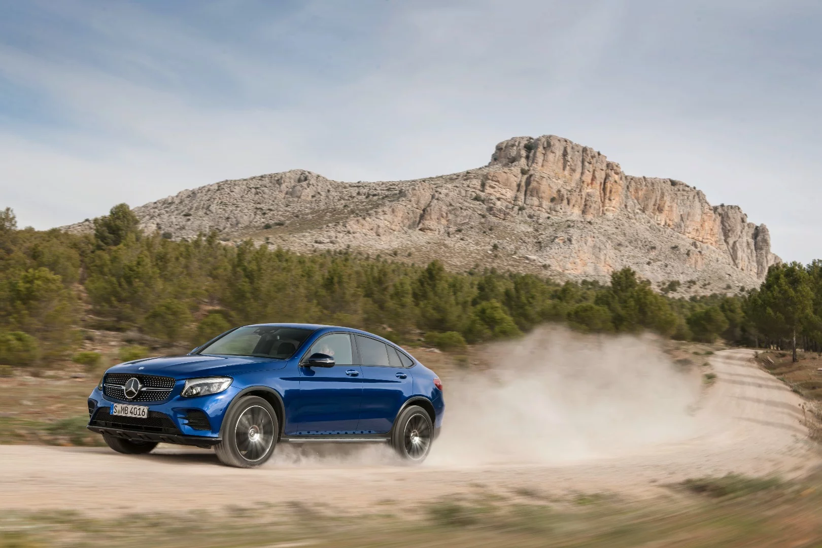 Very few owners are likely to take their GLC Coupe off road, but it's nice to see Mercedes has tried
