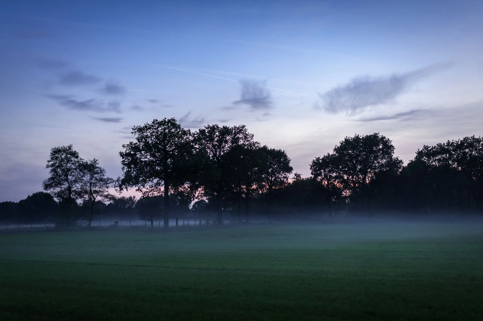 Scenery surrounding one of Belgium's Slow Cabins