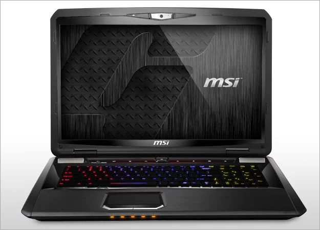 The MSI GT780DXR features a large 17.3-inch non-reflection Full HD display