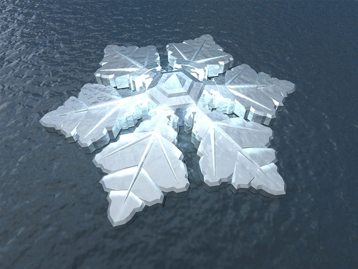 The Krystall Hotel is a concept design for a hotel on a lake in Tromso, Norway. The entirely glass, floating structure is positioned so people can lie in their hotel rooms and watch the Northern Lights through the glass ceiling