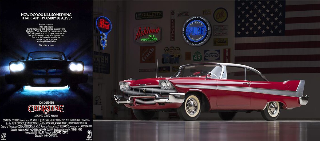 20| Christine, the Plymouth Fury from Christine