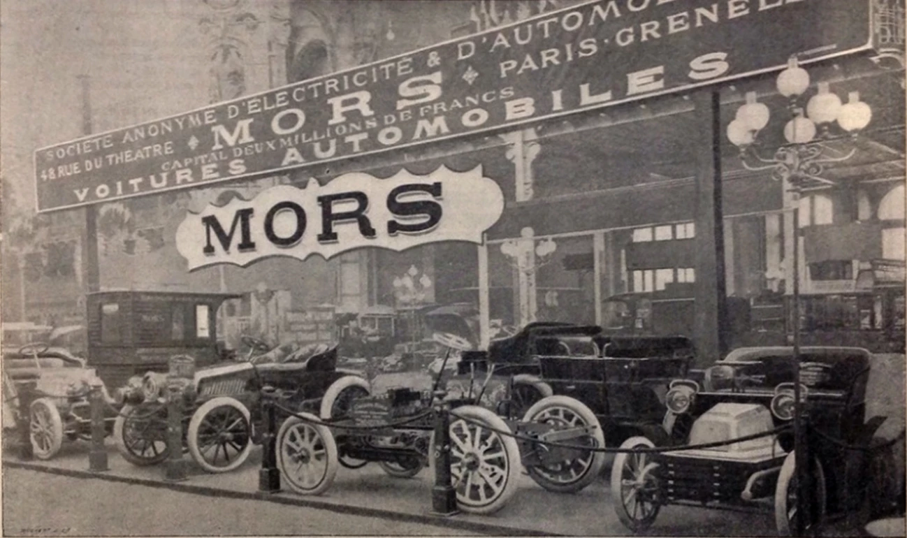 The proud Mors brand held numerous world speed records and was the fastest car in competition during the first years of the twentieth century.