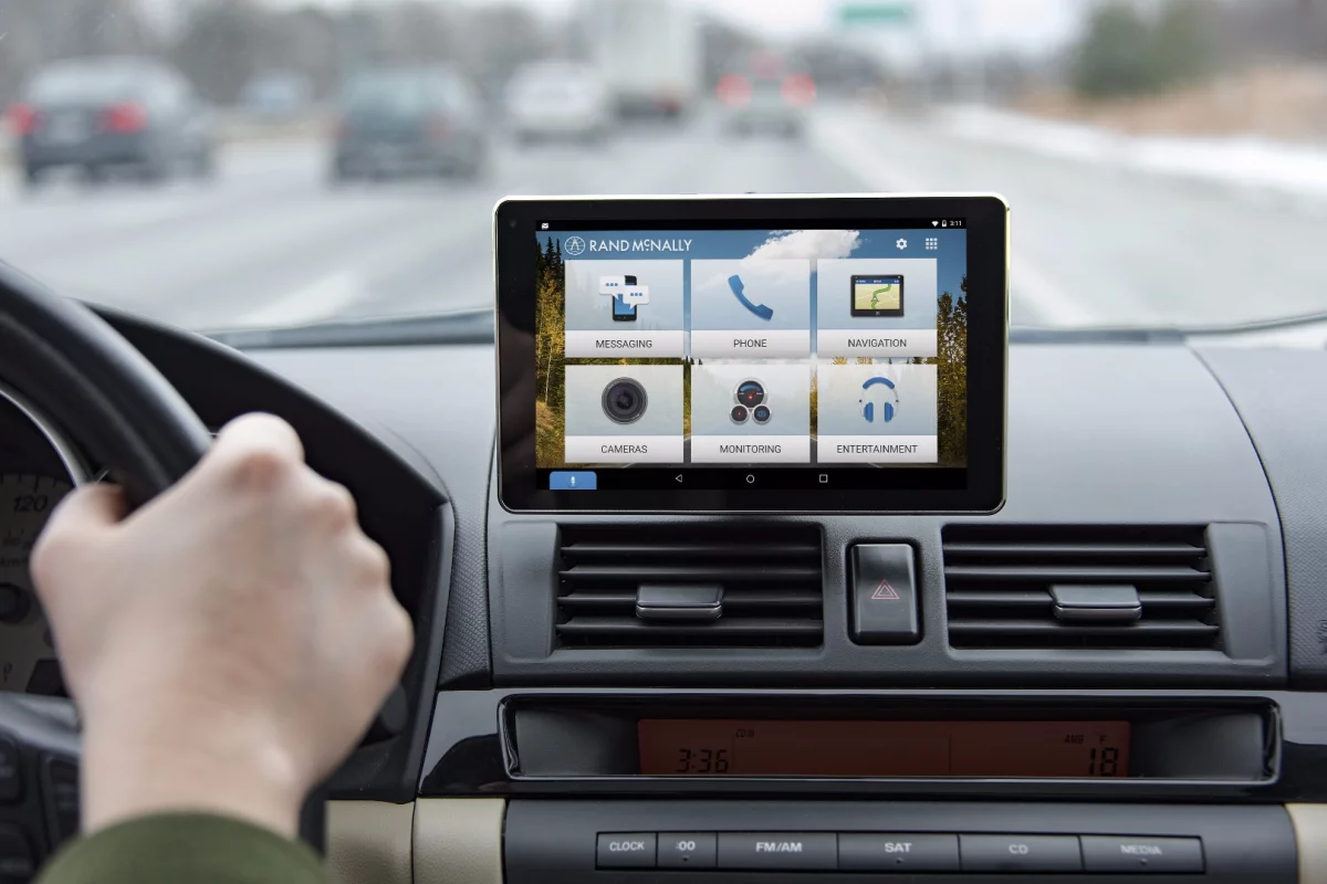 Rand McNally's OverDryve is a tablet-based connected car kit