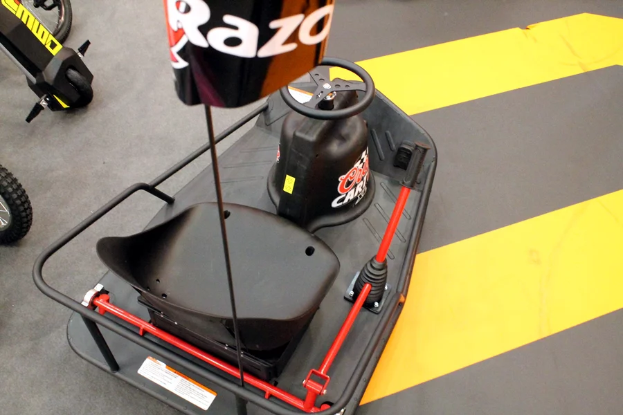 A top view of the Crazy Cart XL (Photo: Gizmag/Stu Robarts)