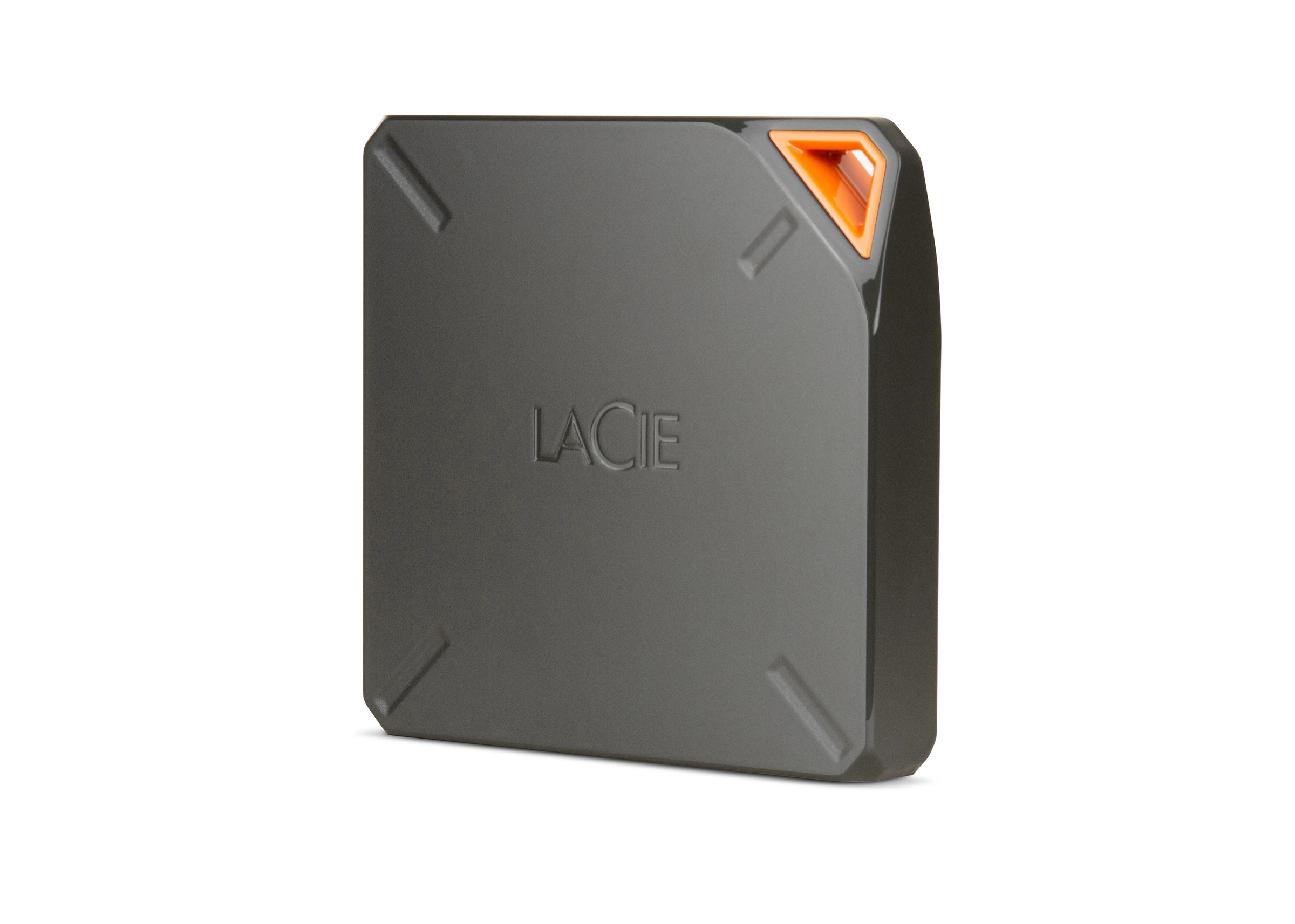 The LaCie Fuel creates its own Wi-Fi network